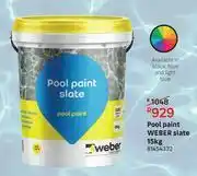 Leroy Merlin Weber Slate Pool Paint 81454332-15Kg offer