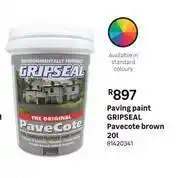 Leroy Merlin Gripseal Pavecote Brown Paving Paint 81420341-20L offer