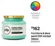 Leroy Merlin Furniture & Deco Paint Pop Minted 81420413-500ml offer