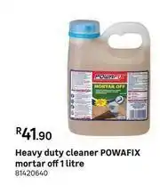 Leroy Merlin Powafix Mortar Off Heavy Duty Cleaner 81420640-1L offer