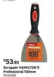 Leroy Merlin Hamilton's Professional Scrapper 100mm 81455988 offer