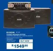 Cash Crusaders Dixon Stereo Speaker System BN-304 offer