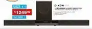 Cash Crusaders Dixon 2.1 Soundbar & Wired Subwoofer GT-873W offer