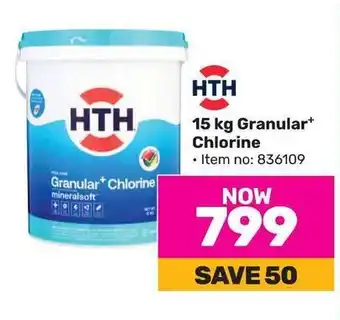Game HTH 15 kg Granular+ Chlorine offer