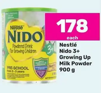 Game Nestlé Nido 3+ Growing Up Milk Powder 900 g offer