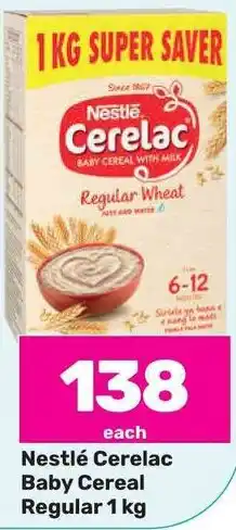 Game Nestlé Cerelac Baby Cereal Regular 1 kg offer