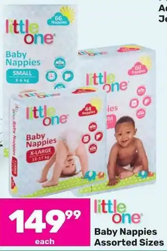 Game little one Baby Nappies Assorted Sizes offer