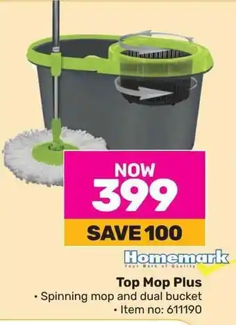 Game Homemark Top Mop Plus offer