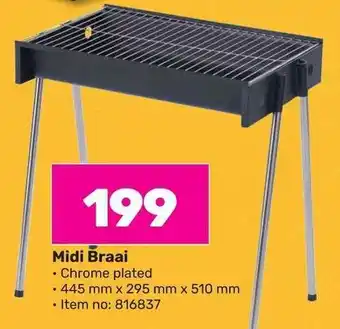 Game Midi Braai offer