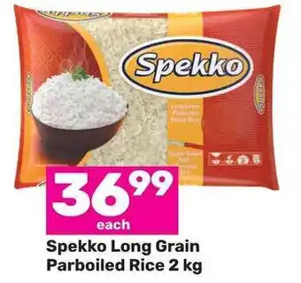 Game Spekko Long Grain Parboiled Rice 2 kg offer