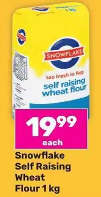 Game Snowflake Self Raising Wheat Flour 1 kg offer