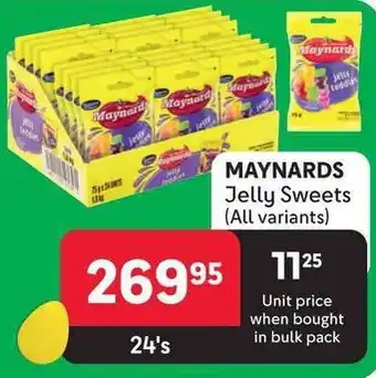 Makro MAYNARDS Jelly Sweets (All variants) offer