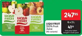 Makro LIQUI FRUIT 100% Fruit Juice offer