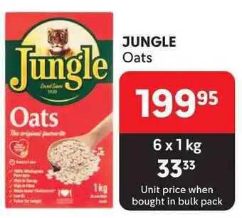 Makro Jungle Oats offer