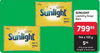 Makro Sunlight Laundry Soap Bars offer