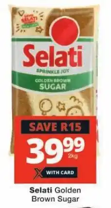 Checkers Selati Golden Brown Sugar offer