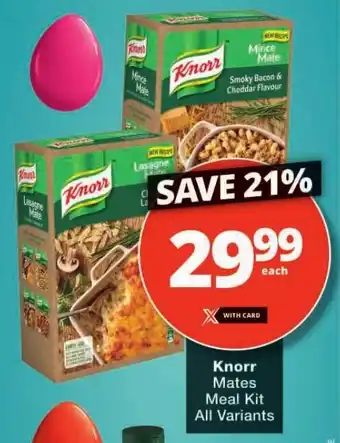Checkers Knorr Mates Meal Kit All Variants offer