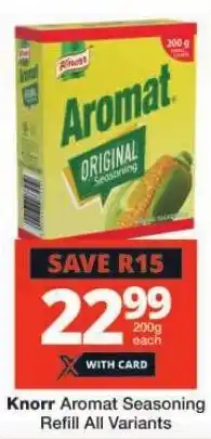 Checkers Knorr Aromat Seasoning Refill All Variants offer