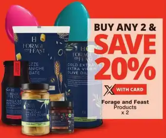 Checkers Forage and Feast Products offer