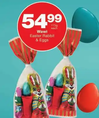 Wawi Easter Rabbit & Eggs