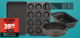 Checkers Millini Non-Stick Bakeware Range offer