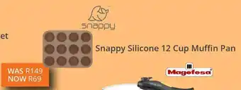 Tafelberg Furnishers Snappy Silicone 12 Cup Muffin Pan offer