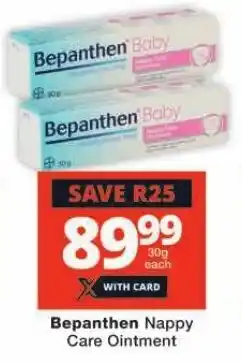 Checkers Bepanthen Nappy Care Ointment offer