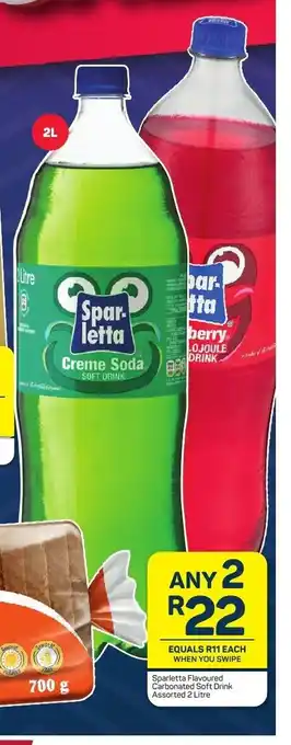 Pick n Pay Sparletta Flavoured Carbonated Soft Drink Assorted 2 Litre offer