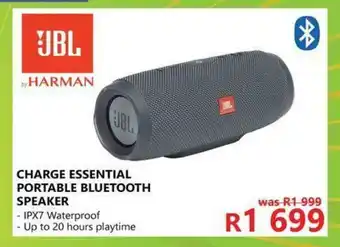 JBL - Charge Essential Portable Bluetooth Speaker