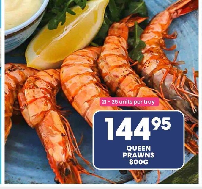 Queen Prawns 800g offer at Econo Foods