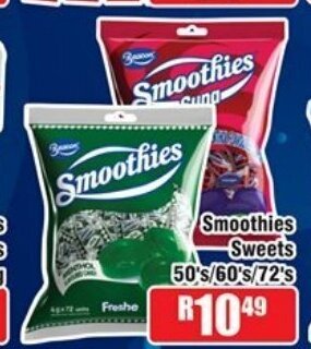 Smoothies Sweets 50's/60's/72's