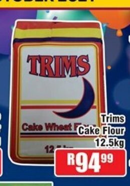 Devland Cash And Carry Trims Cake Flour 12.5kg offer