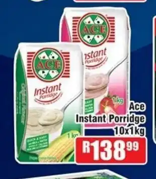 Devland Cash And Carry Ace Instant Porridge 10x1kg offer