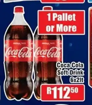 Devland Cash And Carry Coca Cola Soft Drink 6x2lt offer