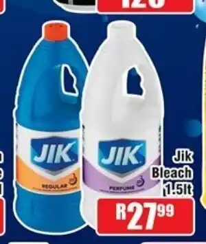 Devland Cash And Carry Jik Bleach 1.5lt offer