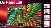 Game LG 55(139cm) Nano Cell 4K UHD Smart TV 55NANO offer