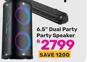 Game Volkano 6.5 Dual Party Party Speaker offer