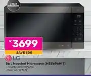 Game LG 56L Neochef Microwave Oven MS5696HIT offer