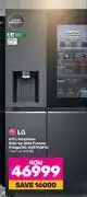 Game LG InstaView Side-By-Side Freezer Fridge GC-X257CQFS-611Ltr offer