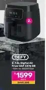 Game Defy 7.6L Digital Air Fryer DAF 3376 DB offer