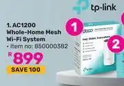 Game TP-Link AC1200 Whole Home Mesh WiFi System offer