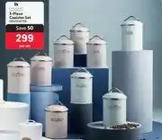 Makro Excellent House Ware 3 Piece Canister Set-Per Set offer