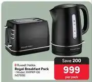 Makro Russell Hobbs Royal Breakfast Pack RHPRP-0B-Per Pack offer