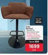 Makro Cuba Barstool-Each offer