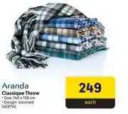 Makro Aranda Classique Throw-Each offer