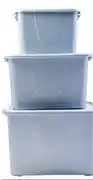 Makro Store n Stak 42L Storage Container With Lock Lid-Each offer