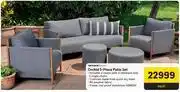 Makro Terrace Leisure Orchid 5 Piece Patio Set-Each offer
