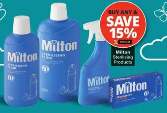 Checkers Milton Sterilising Products offer