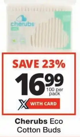 Checkers Cherubs Eco Cotton Buds offer