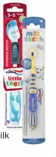 Checkers Aquafresh Little/Milk Teeth Toothbrush offer